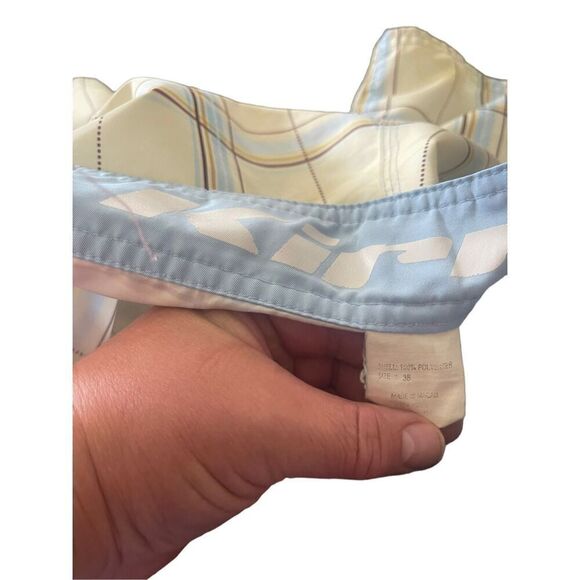 Kirra Mens Yellow Blue Plaid Surfer Board Short Size 36 - Picture 4 of 16